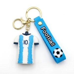 Lionel Messi Football Premium Acrylic Keychain