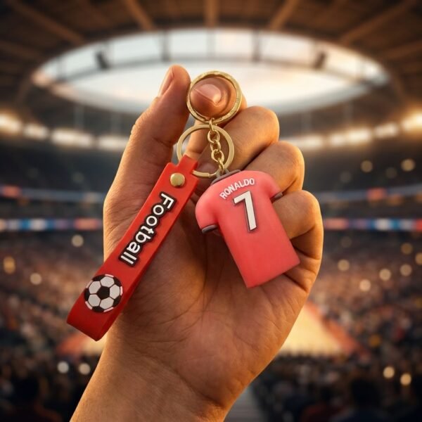 Cristiano Ronaldo Football Acrylic Keychain