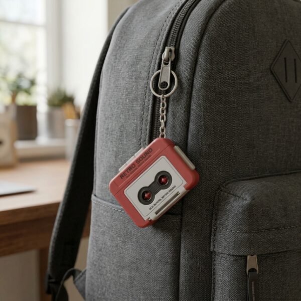Retro Sound Cassette Premium Acrylic Keychain