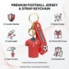Cristiano Ronaldo Football Acrylic Keychain