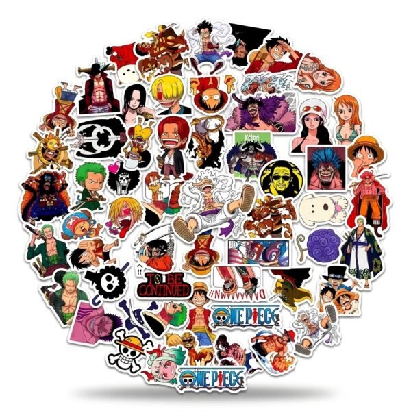 One Piece Stickers (PACK OF 50 APPROX.)