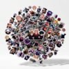Jujutsu Kaisen Premium Waterproof Vinyl Sticker Pack (50+ Stickers | 8 Sheets)