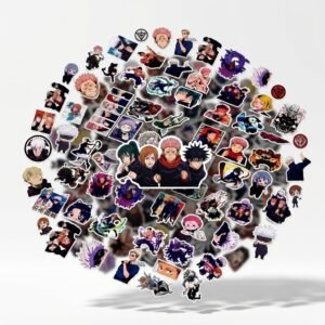 Jujutsu Kaisen Premium Waterproof Vinyl Sticker Pack (50+ Stickers | 8 Sheets)