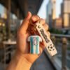Lionel Messi Football Premium Acrylic Keychain