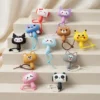 Squeaky Cartoon Bag Charm Keychain – Random Cartoon Style (1 of 11 Collectibles)