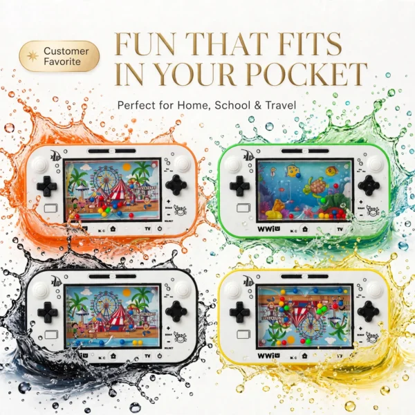 Pocket Water Game – Random Color (1 of 4 Colors)