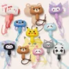 Squeaky Cartoon Bag Charm Keychain – Random Cartoon Style (1 of 11 Collectibles)